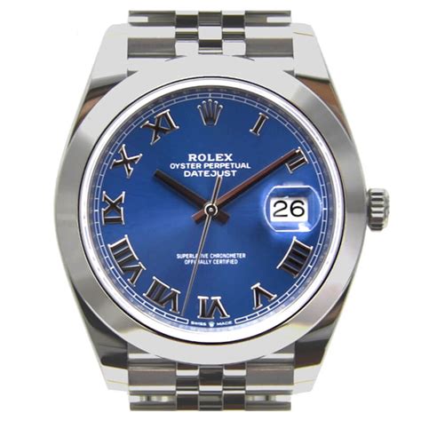 rolex datejust azzurro blue|rolex datejust oystersteel.